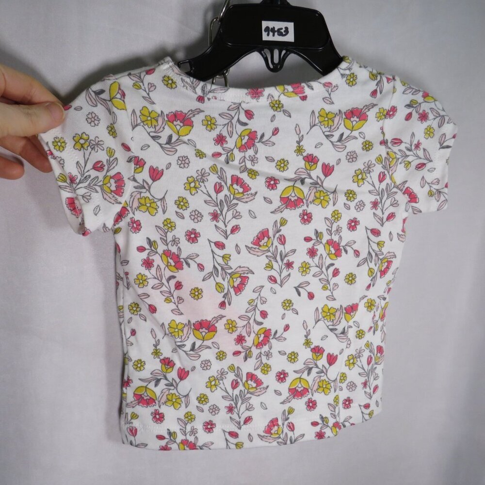Baby Bunny Rabbit knit top & overalls w front pocket 2pc Carters Easter - Picture 5 of 12
